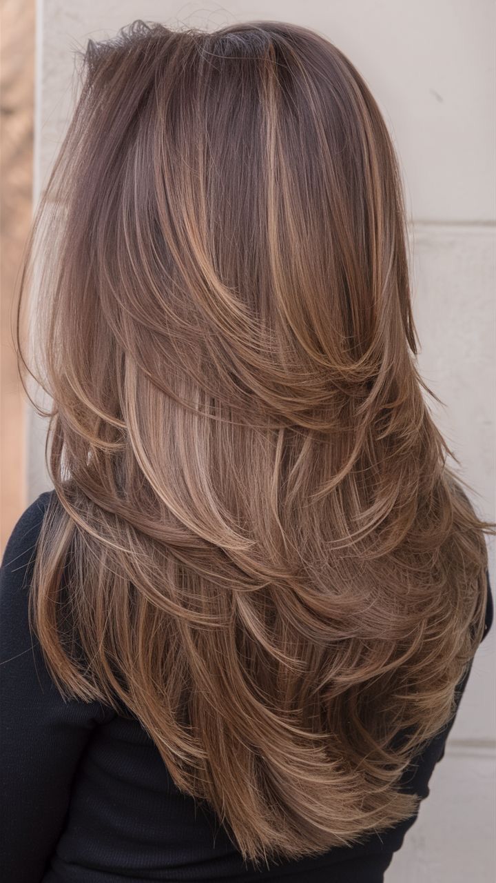 Corte mariposa dama